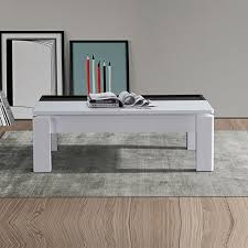 Coffee Table High Gloss Finish Lift Up
