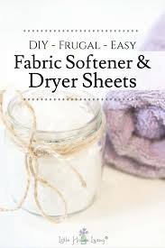 diy natural fabric softener and diy
