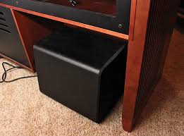 the cabinet the subwoofer sound
