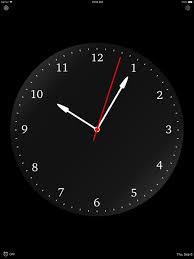 clock face desktop time on the app