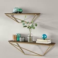 Geometric Floating Shelf Set