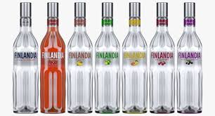 Finland, country in northern europe. Finlandia Vodka All Flavors Flaschensammlung 3d Modell Turbosquid 1375360