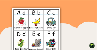 alphabet flashcards teach starter