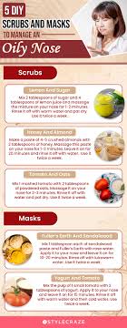 how to manage an oily nose tips and