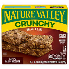nature valley granola bars crunchy