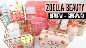 zoella beauty review giveaway closed