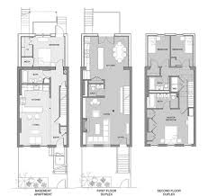 Three Y Narrow Lot House Plans