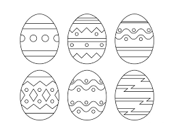 Easter egg templates are a blank illustration of easter eggs used around this holiday period. 5 Free Printable Easter Egg Templates Printable Template Calendar