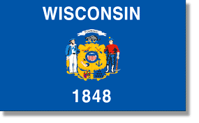 Wisconsin state stamp coloring page coloring pages. Usa State Flag Descriptions All 50 States