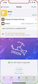 Curious about how something works? Paid Release The Perfect All In One Tweak Orion Has Finally Been Unofficially Released Shout Out To John Zarogiannis For His Amazing Work Jailbreak