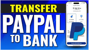 from paypal to your bank account