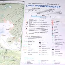 Lake Winnipesaukee Waterproof Chart Tkn Map Lra1 9 95