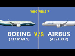 airbus a321 xlr and boeing 737 max 9