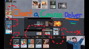 Mtg Modern Chart A Course Delver W Huntmaster