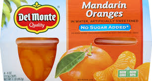del monte mandarin oranges no sugar