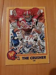 Check spelling or type a new query. 1990 Sunkist Fun Fruits Wacky Players Card The Crusher Linebacker 9999 Ebay