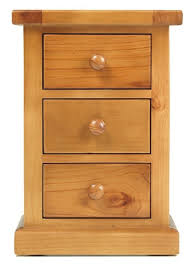 Churchill Pine Large Bedside Cabinet