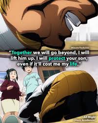For every problem there is a solution, and the soul's indefeasible duty is to be of good cheer. 25 Powerful All Might Quotes My Hero Academia Images