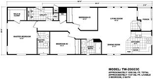 Floor Plan 20603c 20 Wide Homes