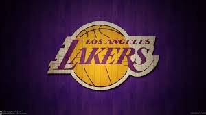 The current version of the lakers logo comprises of a basketball that exemplifies the nature and identity of the team, the stretched lines that appear from the team's name embody the the lakers logo features a slightly modified adaptation of the bodoni font family. Lakers Logo Wallpapers Top Free Lakers Logo Backgrounds Wallpaperaccess