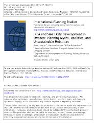 Plan your office or home ikea home planner 2.0.3 gives the simplest answer to that. Pdf Ikea And Small City Development In Sweden Planning Myths Realities And Unsustainable Mobilities