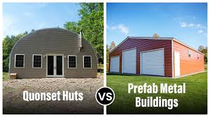 quonset huts vs prefab metal buildings