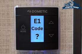 what does e1 code on dometic thermostat