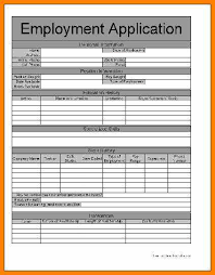 8 Generic Employment Application Form Pdf Plastic Mouldings