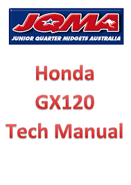 Jqma Technical Manual Honda Gx120 Manualzz Com