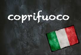 600 persone in terapia intensiva e 4000 persone ricoverate per covid che sono numeri confrontabili con la prima parte di marzo, quindi la. Italian Word Of The Day Coprifuoco The Local