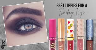 lip colors go best with smokey eyes