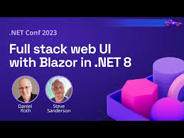 full stack web ui with blazor in net 8