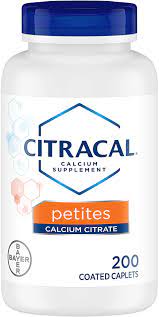 5 6 inadequate amounts of calcium, vitamin d, or phosphates can lead to softening of bones, called osteomalacia. Amazon Com Citracal Petites Highly Soluble Easily Digested 400 Mg Calcium Citrate With 500 Iu Vitamin D3 Bone Health Supplement For Adults Relatively Small Easy To Swallow Caplets 200 Count Health Personal Care