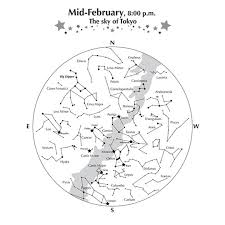 Star Chart Naoj National Astronomical Observatory Of