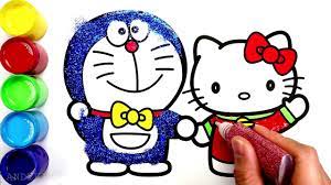 Doraemon với Doremi / Vẽ và tô màu trong phim hoạt hình Doraemon - Chia sẻ  miễn phí tại Foci - Foci
