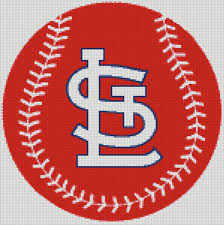Details About Mlb National League Baseball Cross Stitch