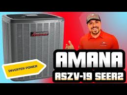 amana inverter aszv9 seer2 heat pump