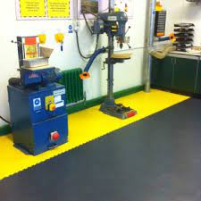 For safety reasons whenever lubricants, chemicals. Interlocking Workshop Floor Tiles Paf Tektiles