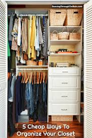 5 ways to organize your closet