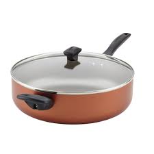 Farberware 6 Qt Jumbo Cooker With Lid Copper Cooking Pan