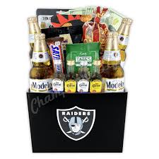 raider nation gift basket chagne