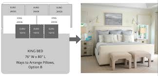 ways to arrange bed pillows superior