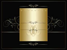 black and gold background vector art