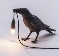 Send A Black Bird Table Lamp In Tulsa