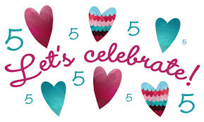 5 years!!! It's our blog anniversary - celebration ahead! (giveaway + a  heads up!) - Stitch This! The Martingale Blog