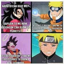 Created by man_with_a_shoea community for 2 years. Dragon Ball Dragon Ball Vs Naruto Memes Br
