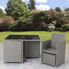 8 seater rattan cube outdoor dining set