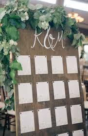 A Burgundy Wine Country Wedding Rustic Seating Charts