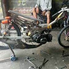 jual rangka drag frame bebek fiz r bisa