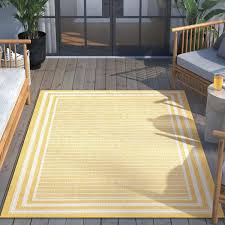 modern striped indoor outdoor area rug
